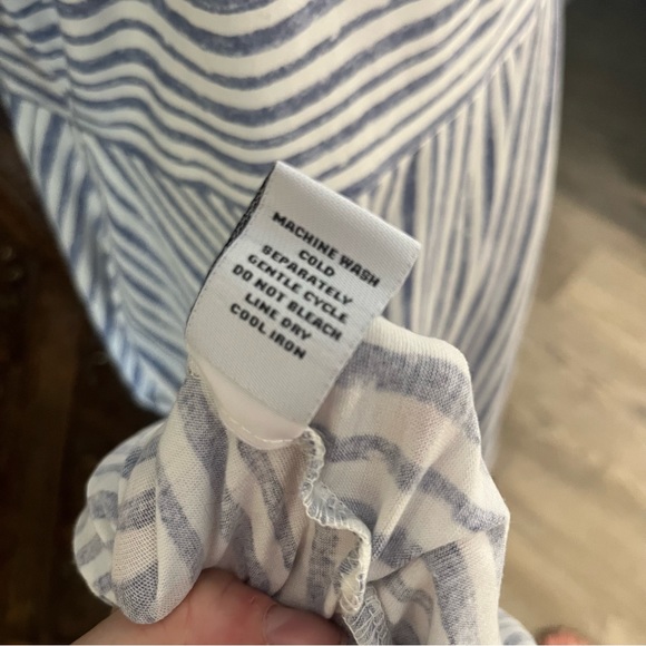 Flattering Striped Fit and Flare Stretch Maxi - Picture 9 of 11